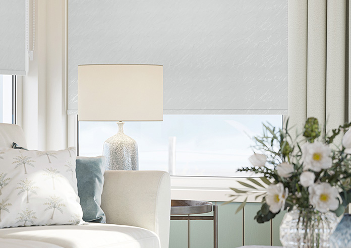 Rapture (Blackout), Mist Grey - Twist&Fit Roller Blind - Image 5